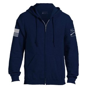 Grunt Style Basic Full-Zip Hoodie - Navy