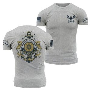 USN - Nautical Traveler T-Shirt - Athletic Heather