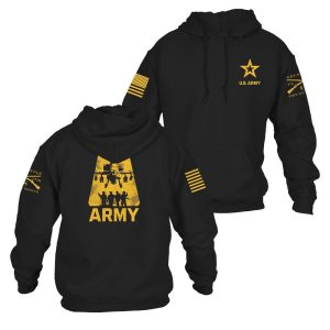 Army A-Team Hoodie - Black